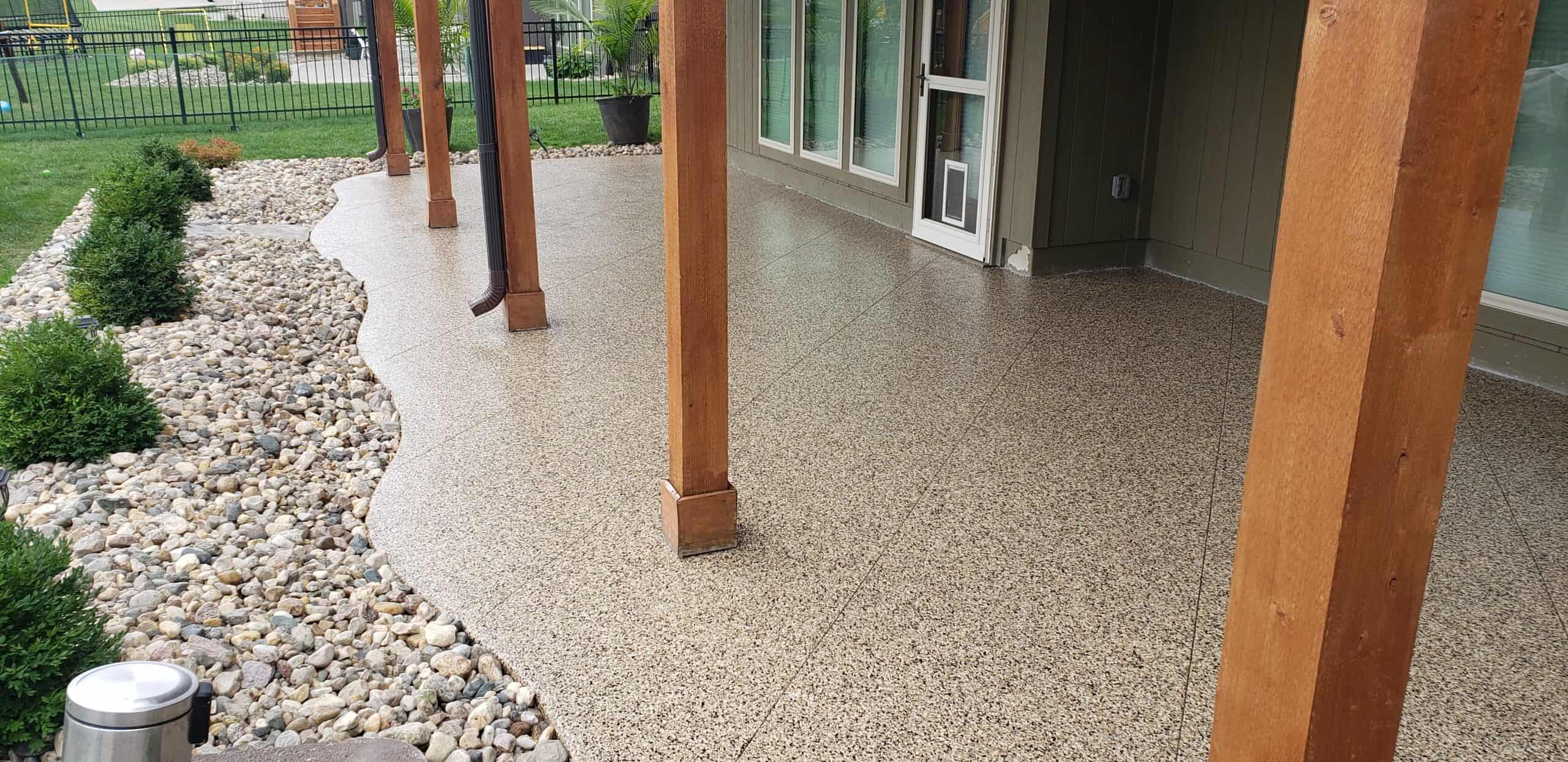 patio coating ideas