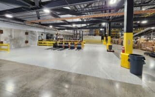 warehouse concrete floor coating options