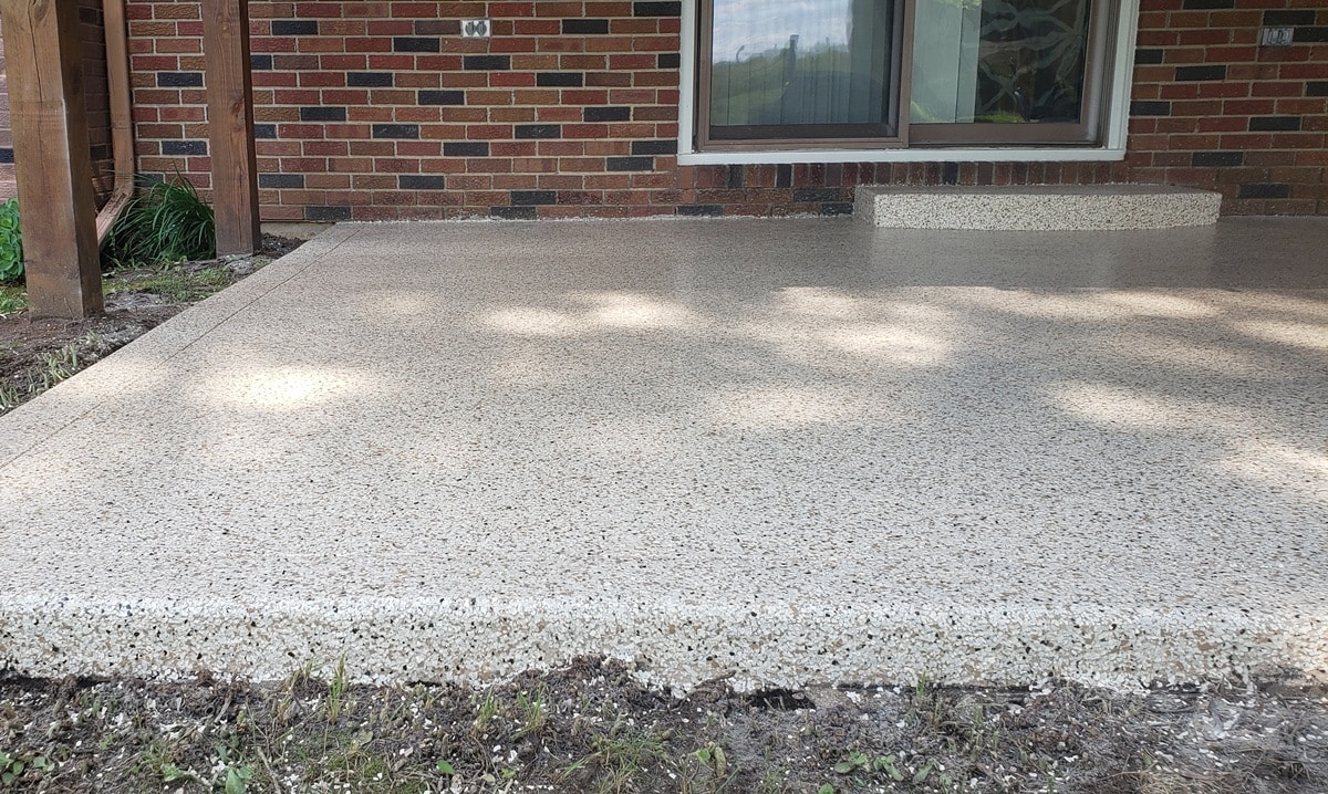 polyaspartic patio coating